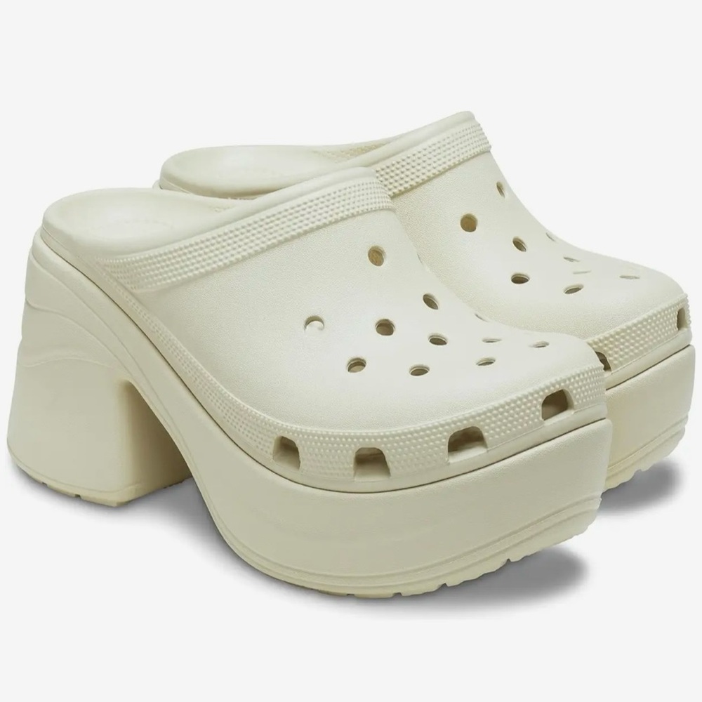 Crocs Women's Bone Siren Platform Clogs size W/12 M/10